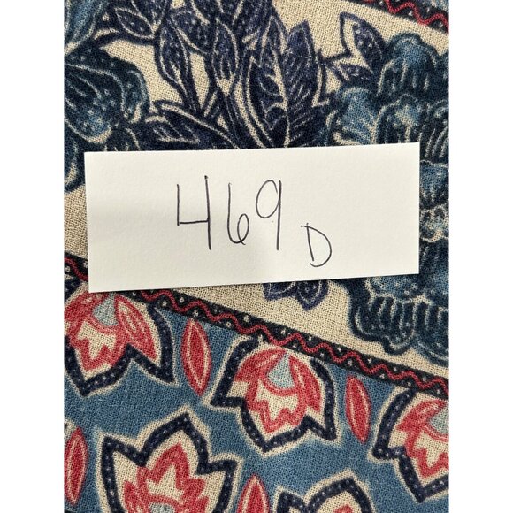 Charter Club Colorful Floral Pattern Womens Skirt Size 14 Tie Accent - Picture 8 of 9